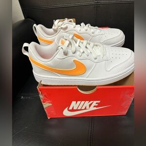 Nike Court Low Borough Craft - Peach Cream/White - 5.5Y or 7W - New in Box